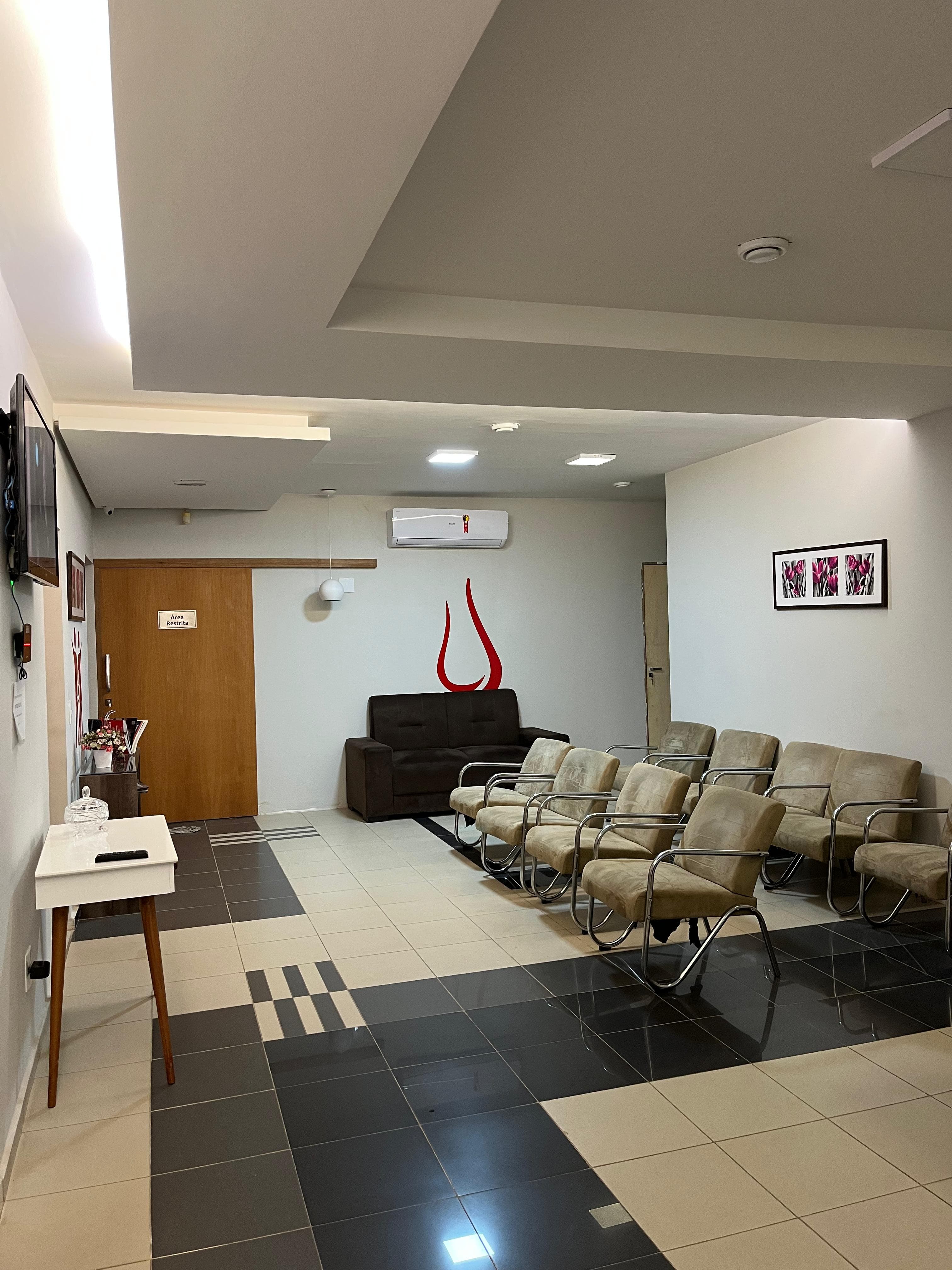 Recepção da Clínica